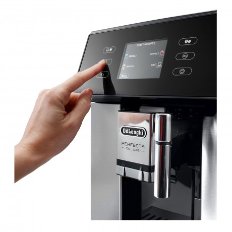 De'Longhi De'Longhi Kaffeevollautomat ESAM 460.80.MB Perfecta Deluxe, Benutzerprofile zum Speichern der personlichen Praferenzen Полностью автоматическая кофемашина De'Longhi ESAM 460.80.MB Perfecta Deluxe, профили пользователей для сохранения личных пре