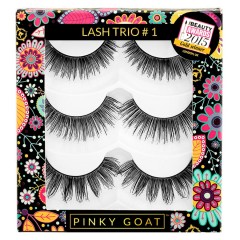 Pinky Goat Lash Trio 1 Wimpern-Sets Wimpern Sets, 1 шт.