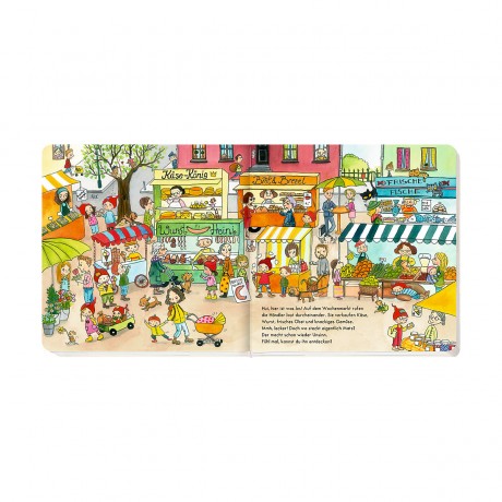 Coppenrath Verlag Mein Fruhlingswichtel-Wimmelbuch Моя весенняя книга поиска предметов