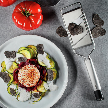 GEFU GEFU Gourmet-Hobel mini PRIMELINE schwarz/ silber Слайсер для гурманов GEFU мини PRIMELINE