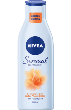 NIVEA Лосьон для тела Bodylotion Sensual Pfirsich Персик, 200 мл