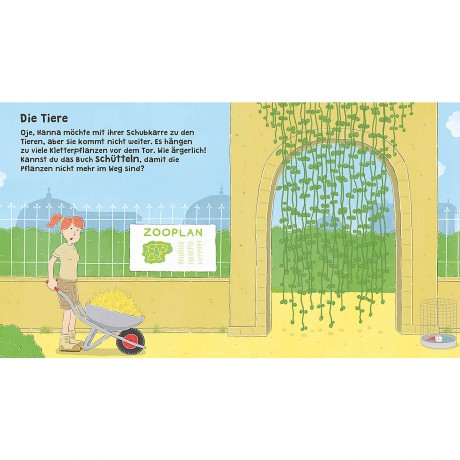 Loewe Verlag Was machen wir im Zoo? Что мы делаем в зоопарке?