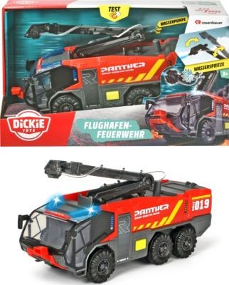 Dickie Toys Flughafenfeuerwehr пожарная команда аэропорта