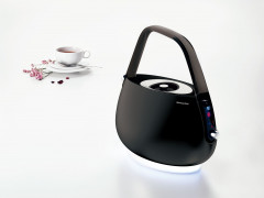 Casa Bugatti Casa Bugatti Wasserkocher Jacqueline smart Wasserkocher mit Temperatureinstellung Schwarz Чайник Casa Bugatti Умный чайник Жаклин с регулировкой температуры