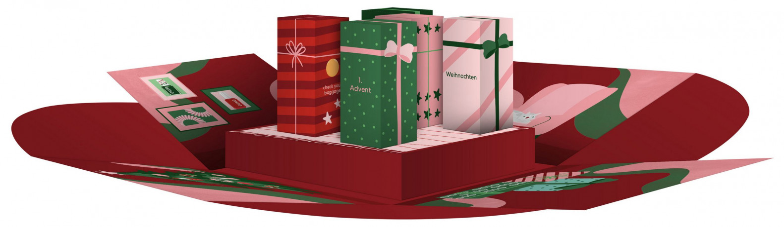 essie Mini Adventskalender 2024, Адвент-календарь 2024, 5 бьюти сюрпризов для маникюра 