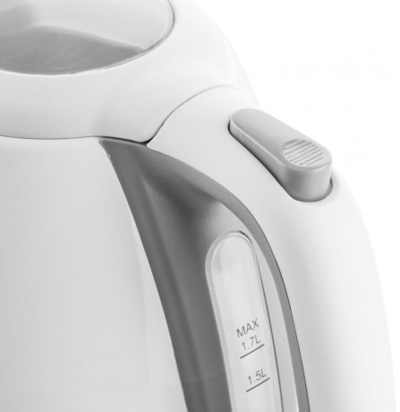 Hyundai Hyundai Wasserkocher VK302W, 1,7 l, 2200 W, Edelstahl, Uberhitzungsschutz, Automatische Abschaltung Чайник Hyundai VK302W, 1,7 л, 2200 Вт, нержавеющая сталь, защита от перегрева, автоотключение