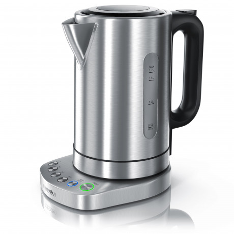 Arendo Arendo Wasserkocher, 1,7 l, 3000 W, Edelstahl, Schnellkoch, einstellbare Temperatur, Warmhaltefunktion Чайник Arendo, 1,7 л, 3000 Вт, нержавеющая сталь, для быстрого приготовления, с регулируемой температурой и функцией поддержания тепла