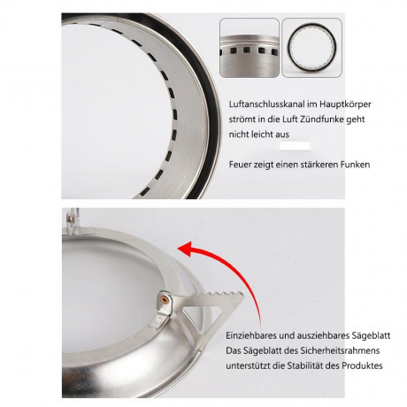 GelldG GelldG Reiskocher Campingkocher, Kompakt Kocher fur BBQ Picknick Wandern Reisen  Рисоварка GelldG, походная плита, компактная плита для барбекю, пикника, походов, путешествий