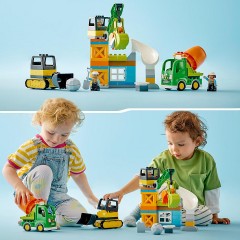 LEGO LEGO DUPLO 10990 Baustelle mit Baufahrzeugen LEGO DUPLO 10990 Строительная площадка со строительной техникой