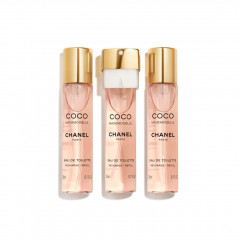 CHANEL COCO MADEMOISELLE TWIST AND SPRAY Туалетная вода 3 сменных блока по 20 мл каждый, без распылителя (60 мл)