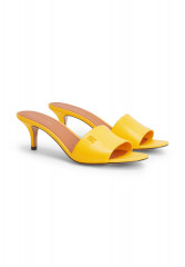 Tommy Hilfiger ELEVATED MID  Heeled mules vivid yellow ELEVATED MID Мюли на каблуке ярко-желтый