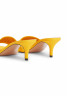 Tommy Hilfiger ELEVATED MID  Heeled mules vivid yellow ELEVATED MID Мюли на каблуке ярко-желтый