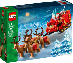 Lego Schlitten des Weihnachtsmanns Сани Санты