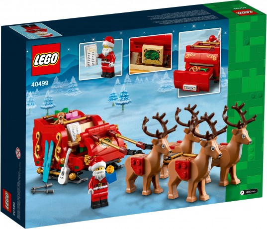 Lego Schlitten des Weihnachtsmanns Сани Санты