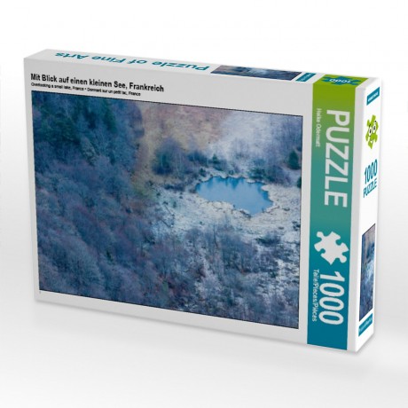 CALVENDO Puzzle CALVENDO Puzzle Mit Blick auf einen kleinen See Пазл CALVENDO Puzzle С видом на небольшое озеро