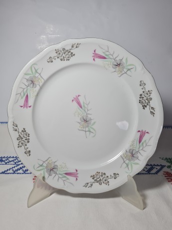 Porzellan Manufaktur Винтажная тарелка "Полевые цветы", 26см, Германия, 1960-1970гг.