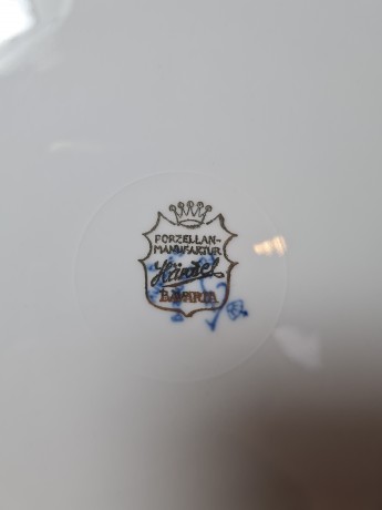 Porzellan Manufaktur Винтажная тарелка "Полевые цветы", 26см, Германия, 1960-1970гг.