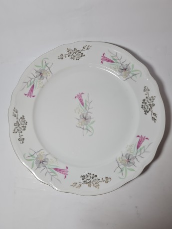Porzellan Manufaktur Винтажная тарелка "Полевые цветы", 26см, Германия, 1960-1970гг.