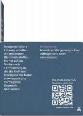 LAVERA Basis Sensitiv Beruhigende Nachtcreme, 50 ml, Лавера Ночной крем для лица успокаивающий, био-алоэ вера и масло виноградной косточки, 50 мл