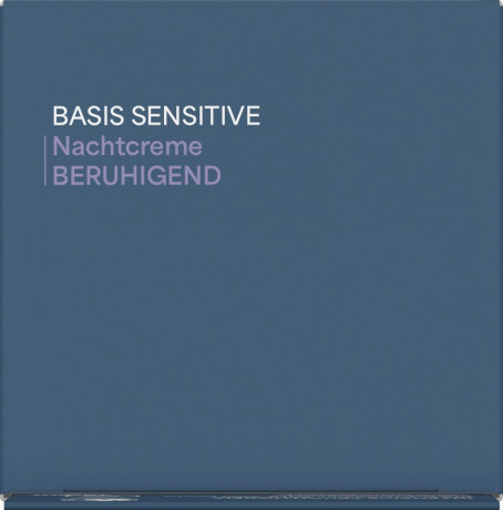 LAVERA Basis Sensitiv Beruhigende Nachtcreme, 50 ml, Лавера Ночной крем для лица успокаивающий, био-алоэ вера и масло виноградной косточки, 50 мл