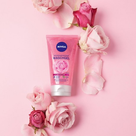 Nivea Rosenwasser Waschgel Гель для умывания с розовой водой