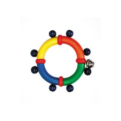 HESS Babyspielzeug Motorikrassel Greifring Детская игрушка-погремушка на ручке