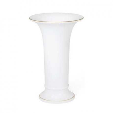 KPM Berlin KPM Vasen nach Karl-Friedrich Schinkel 1820-30 Vase 'Trompetenform 2 Goldrand' 185 mm КПМ Вазы после Карла-Фридриха Шинкеля 1820-30 Ваза "Trumpet Shape 2 Gold Rim" 185 мм