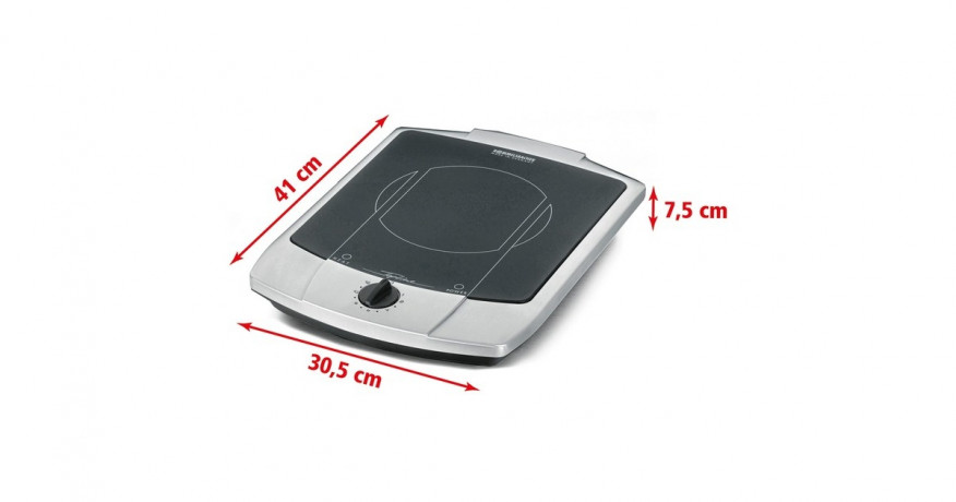 Rommelsbacher Rommelsbacher Kochplatte CT 1800/E edelstahl/schwarz edelstahl/schwarz Конфорка Rommelsbacher CT 1800/E нержавеющая сталь/черная