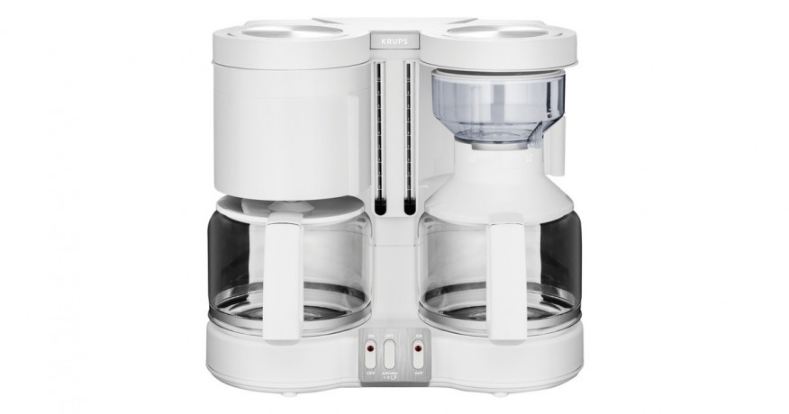 Krups Krups Duothek Plus KM 8501, Filtermaschine weiss weiss Krups Duothek Plus KM 8501, фильтрующая машина белый