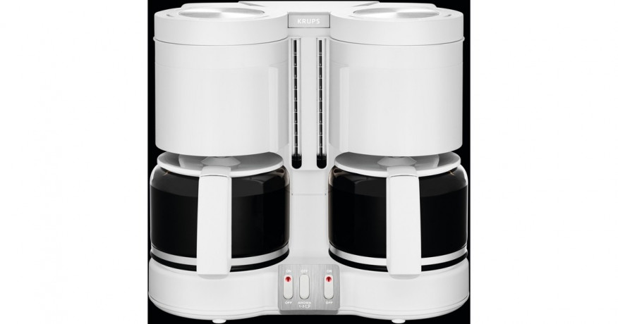 Krups Krups Duothek Plus KM 8501, Filtermaschine weiss weiss Krups Duothek Plus KM 8501, фильтрующая машина белый