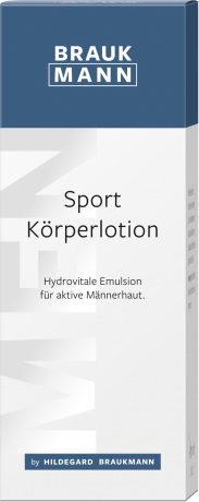 Braukmann Sport Koerperlotion, 250 ml, Hildegard Braukmann лосьон для тела для всех типов кожи, для мужчин, 250 мл