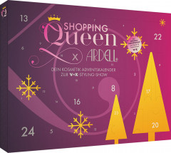 Shopping Queen x ARDELL Style &amp; Glam Beauty Adventskalender 2026, Shopping Queen x ARDELL бьюти-адвент-календарь Style &amp; Glam 2026 с макияжем и накладными ресницами, 24 сюрприза