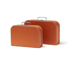 Kids Concept Kinderkoffer 2er-Set braun Spielkoffer Детский чемодан