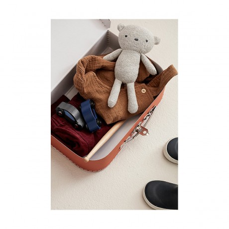 Kids Concept Kinderkoffer 2er-Set braun Spielkoffer Детский чемодан