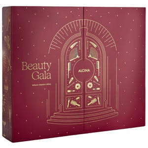 Alcina Beauty Gala Adventskalender 2026, Alcina Beauty Gala Адвент-календарь 2026 с уходом за волосами и кожей, макияжем и аксессуарами, 24 подарка