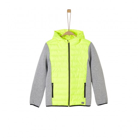 s.Oliver Steppjacke mit Scuba-Jersey-Einsatzen Outdoorjacken Стеганая куртка со вставками из джерси с аквалангом Куртки для активного отдыха