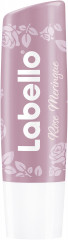Labello Bridgerton Rose Meringue, Бальзам для губ с маслом ши и витамином E для питания и мягкости, аромат розы, лимитированная серия, 4,8 г