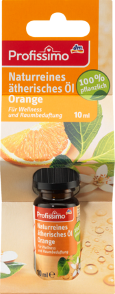 Profissimo Duftöl Naturreines ätherisches Öl Orange Эфирное Масло Апельсин, 10 мл