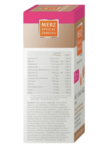 Merz Spezial Dragees Haut Haare Nagel 120 St., Мерц Специальные Драже для Кожи, волос и ногтей, 120 шт