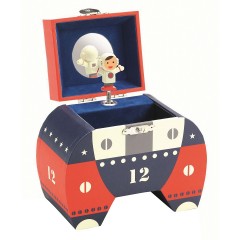 DJECO Schatzkastchen Astronaut mit Spieluhr Сундук с сокровищами космонавта с музыкальной шкатулкой