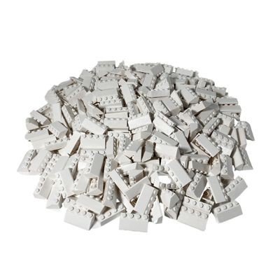 LEGO LEGO 2x4 Dachsteine Weiss \/ 250 Stueck \/ White bricks 3037 LEGO 2x4 кирпичи для крыши белые / 250 шт / Белые кирпичи 3037