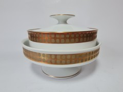 Thomas Bavaria Набор винтажных тарелок для супа, 3 предмета, Германия, 1960г.