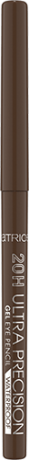 Catrice Eyeliner 20H Ultra Precision Gel Waterproof brownie 030, Катрис Водостойкий ультратонкий автоматический карандаш для глаз до 20 часов, коричневый 030, 0,28г
