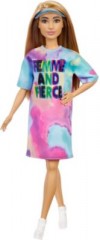 Mattel Barbie Fashionistas Puppe im Tie Dye Kleid Кукла Barbie fashionistas в платье тай-дай