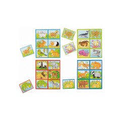 goki Tierlotto (Kinderspiel) Животное лото (детская игра)