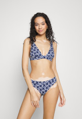 Tommy Hilfiger FIXED  Bikini top  navy white  navy white FIXED Верх бикини темно-белый темно-белый