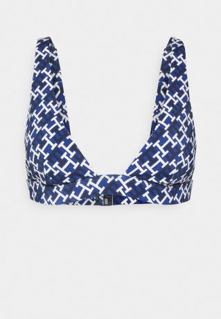 Tommy Hilfiger FIXED  Bikini top  navy white  navy white FIXED Верх бикини темно-белый темно-белый
