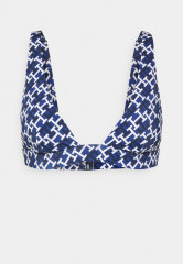 Tommy Hilfiger FIXED  Bikini top  navy white  navy white FIXED Верх бикини темно-белый темно-белый