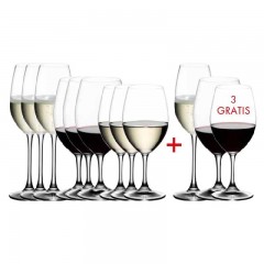 Riedel Riedel Ouverture Ouverture Glas Set 12-tlg. 'Kauf 12 Zahl 9' 4x Rotwein + 4x Weisswein + 4x Champagnerglas Riedel Ouverture Набор бокалов Ouverture, 12 предм. «Купи 12, заплати 9» 4x красное вино + 4x белое вино + 4x бокал шампанского