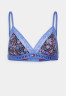 Tommy Hilfiger UNLINED TRIANGLE Triangle bra iris blue UNLINED TRIANGLE Бюстгальтер с треугольными чашечками голубой ирис